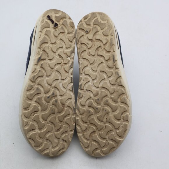 Birkenstock Bend Women's EU Size 37 Low Navy Suede Sneakers Lace Up - Picture 9 of 10